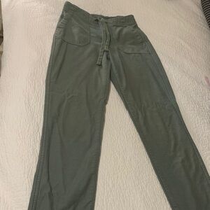 J. Crew Green Straight Leg Pants